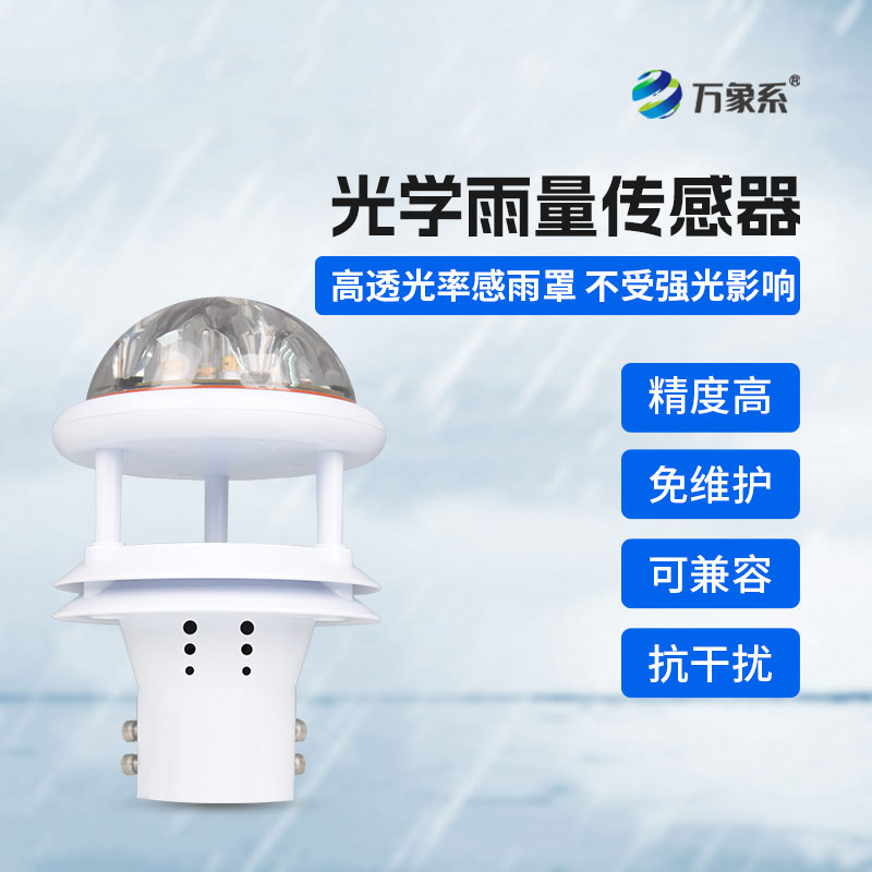 光學(xué)式雨量傳感器：滴雨可辨、精準(zhǔn)感知